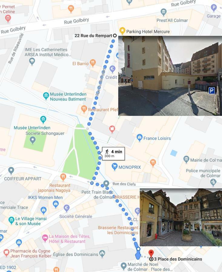 Appartement Duplex des Dominicains - 1 Parking GRATUIT - Hypercentre 6 personnes à Colmar Extérieur photo